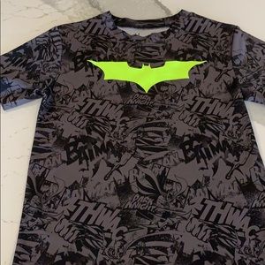 Boys Under Armour Batman dry fit shirt